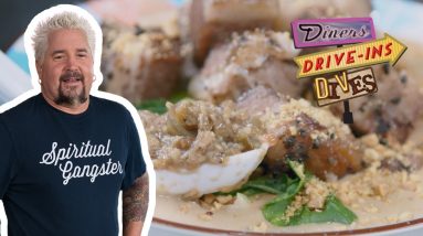 Guy Fieri Tries Kare Kare | Diners, Drive-Ins and Dives | Food Network