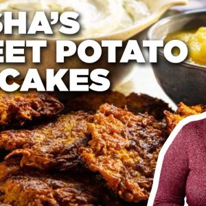 Trisha Yearwood's Sweet Potato Pancakes | Trisha's Southern Kitchen | Food Network