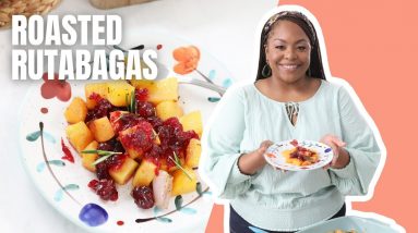 Kardea Brown's Rutabagas with Cranberry Sauce ​| Kardea Brown's Southern Thanksgiving | Food Network