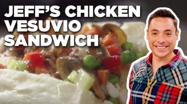 Jeff Mauro's Chicken Vesuvio Sandwich | Sandwich King | Food Network