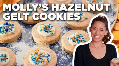 Molly Yeh's Hazelnut Gelt Cookies | Girl Meets Farm | Food Network