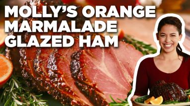 Molly Yeh's Orange Marmalade Glazed Ham | Girl Meets Farm | Food Network
