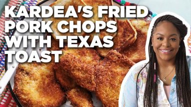 Kardea Brown's Panko Fried Pork Chops with Texas Toast ​| Delicious Miss Brown | Food Network