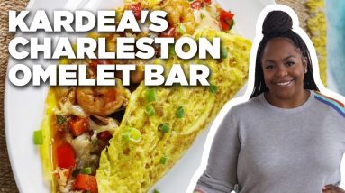 Kardea Brown's Charleston Omelet Bar ​| Delicious Miss Brown | Food Network