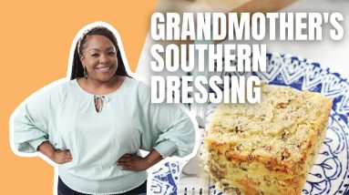 Kardea Brown's Southern Dressing ​| Kardea Brown's Southern Thanksgiving | Food Network