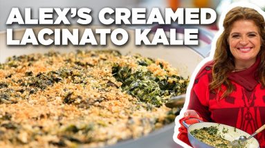 Alex Guarnaschelli's Creamed Lacinato Kale | The Kitchen | Food Network