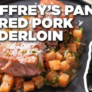 Geoffrey Zakarian's Pan-Seared Pork Tenderloin | The Kitchen | Food Network