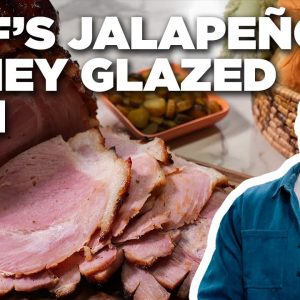 Jeff Mauro's Jalapeño Honey Glazed Ham | The Kitchen | Food Network