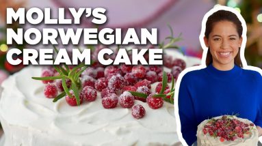 Molly Yeh's Norwegian Cream Cake | Girl Meets Farm | Food Network