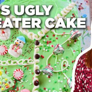 Ree Drummond's Ugly Sweater Cake | The Pioneer Woman | Food Network