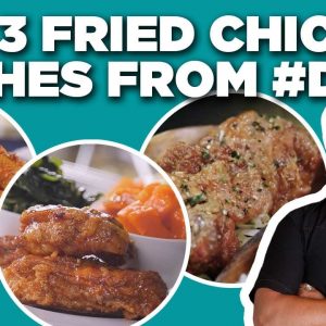 Top 3 Fried Chicken Dishes in Diners, Drive-Ins and Dives History with Guy Fieri | Food Network