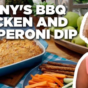 Sunny Anderson's BBQ Chicken and Pepperoni Dip | The Kitchen | Food Network