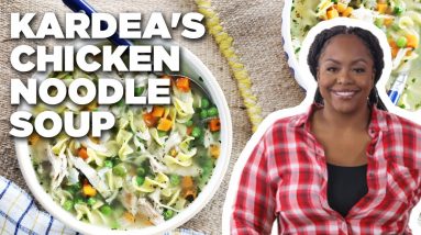 Kardea Brown's Homestyle Chicken Noodle Soup ​| Delicious Miss Brown | Food Network
