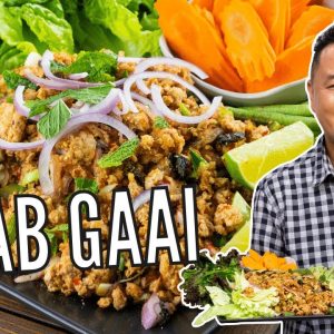 How to Make Laab Gaai with Jet Tila | Ready Jet Cook | Food Network