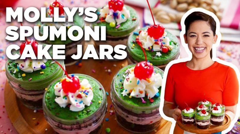 Molly Yeh's Spumoni Cake Jars | Girl Meets Farm | Food Network