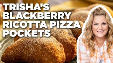 Trisha Yearwood's Blackberry Ricotta Pizza Pockets | Trisha's Southern Kitchen | Food Network