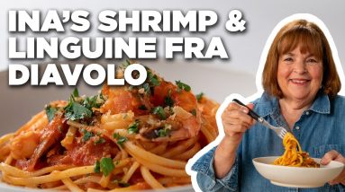 Ina Garten's Shrimp & Linguine Fra Diavolo | Barefoot Contessa | Food Network