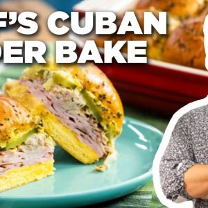Jeff Mauro's Cuban Slider Bake | The Kitchen | Food Network