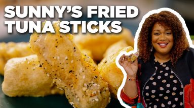 Sunny Anderson's Fried Tuna Sticks with Wasabi Mayo Sauce | The Kitchen | Food Network