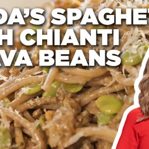 Giada De Laurentiis' Spaghetti with Chianti and Fava Beans | Giada in Italy | Food Network