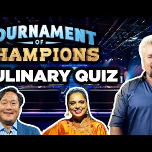 Toughest Culinary Quiz Ever with Tournament of Champions Chefs | Food Network