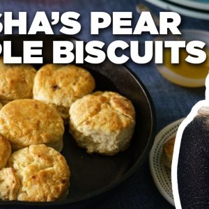 Trisha Yearwood's Pear Maple Biscuits | Trisha's Southern Kitchen | Food Network
