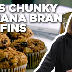 Ina Garten's Chunky Banana Bran Muffins | Barefoot Contessa | Food Network
