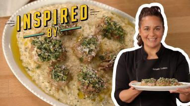 Antonia Lofaso's Osso Buco Over Risotto | Inspired by The Julia Child Challenge | Food Network