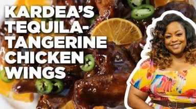 Kardea Brown's Tequila-Tangerine Chicken Wings ​| Delicious Miss Brown | Food Network
