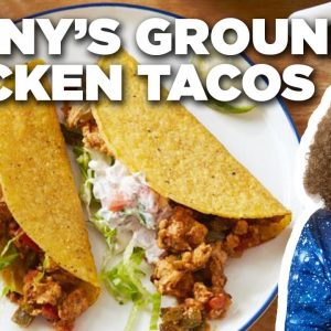 Sunny Anderson's Ground Chicken Tacos | Cooking for Real | Food Network