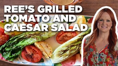 Ree Drummond's Grilled Tomato and Caesar Salad | The Pioneer Woman | Food Network