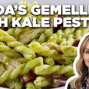 Giada De Laurentiis' Gemelli with Kale Pesto and Olives | Giada At Home | Food Network