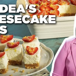 Kardea Brown's Strawberry Lemon Cheesecake Bars ​| Delicious Miss Brown | Food Network