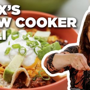 Alex Guarnaschelli's Slow-Cooker Chili | The Kitchen | Food Network
