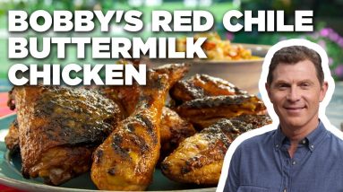 Bobby Flay's Red Chile Buttermilk Chicken | Bobby Flay's Barbecue Addiction | Food Network