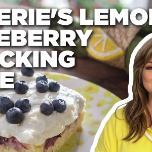 Valerie Bertinelli's Lemon Blueberry Snacking Cake | Valerie's Home Cooking | Food Network