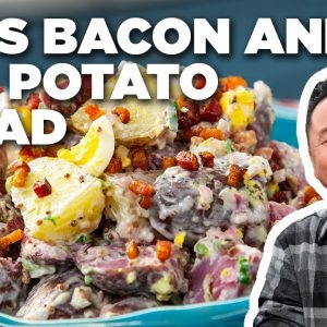 Jet Tila's Bacon and Egg Potato Salad | The Kitchen | Food Network