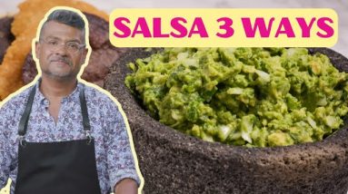 Rick Martínez's Salsa 3 Ways | Introduction to Mexican Cooking | Food Network