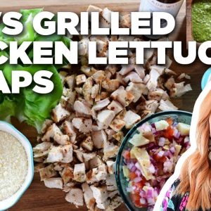 Ree Drummond's Grilled Chicken Lettuce Wraps | The Pioneer Woman | Food Network