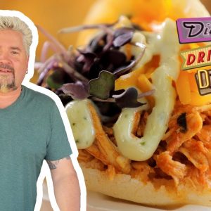 Guy Fieri Eats Arepas in Puerto Rico | Diners, Drive-Ins and Dives | Food Network