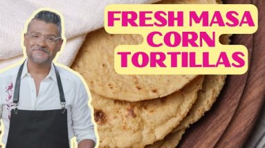 Rick Martínez's Fresh Masa Corn Tortillas | Introduction to Mexican Cooking | Food Network