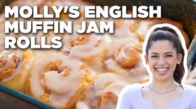 Molly Yeh's English Muffin Jam Rolls | Girl Meets Farm | Food Network