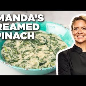 Amanda Freitag's Creamed Spinach | Food Network