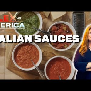 Prep School with Alex Guarnaschelli: Italian Sauces | Alex vs. America | Food Network