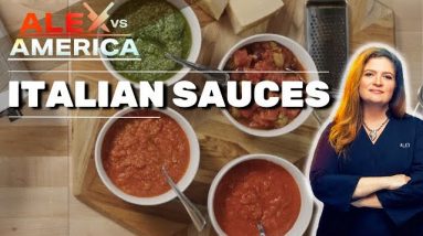 Prep School with Alex Guarnaschelli: Italian Sauces | Alex vs. America | Food Network