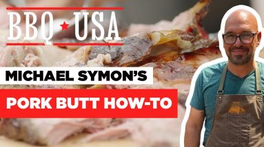 Michael Symon's Pork Butt How-To | BBQ USA | Food Network