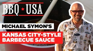 How to Make Kansas City-Style Barbecue Sauce with Michael Symon | BBQ USA | Food Network