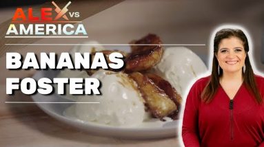 Prep School with Alex Guarnaschelli: Bananas Foster | Alex vs. America | Food Network