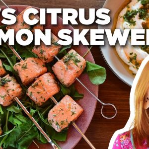 Ree Drummond's Citrus Salmon Skewers | The Pioneer Woman | Food Network
