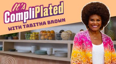 ItsCompliPlated Set Tour with Tabitha Brown | ItsCompliPlated | Food Network